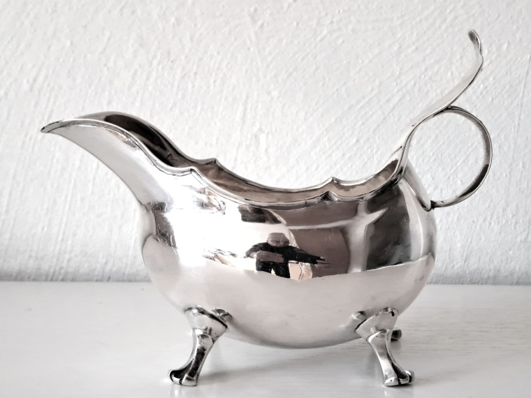 SÅS/MJÖLKKANNA, ROKOKO, PEHR ZETHELIUS STHLM 1777