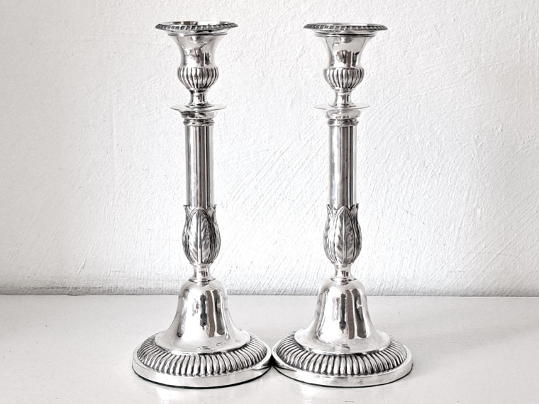 LJUSSTAKAR, EMPIRE, CF HULTBOM STHLM 1833