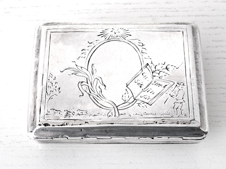 SNUSDOSA, JÖNS BJÖRKMAN KARLSKRONA 1751-1767