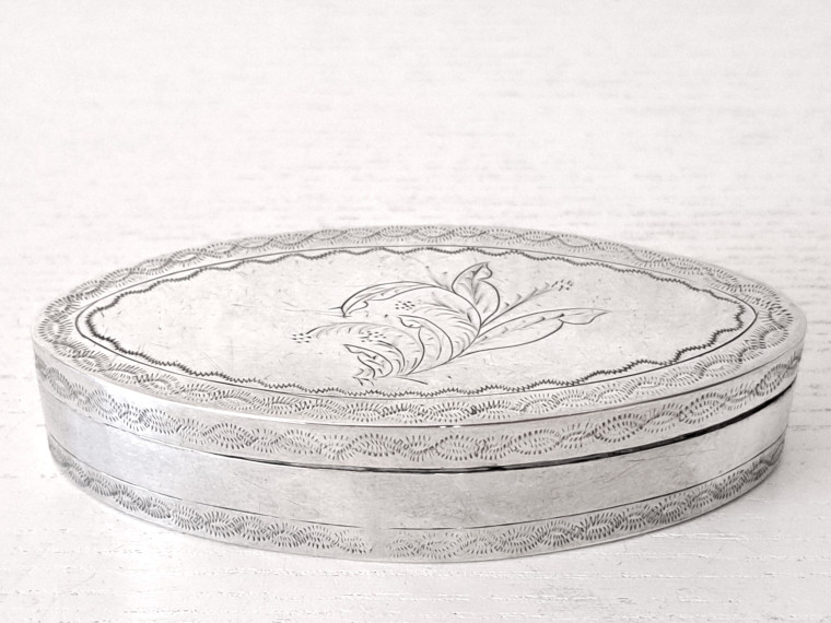 SNUSDOSA, ERIK RAMSTEDT HÄRNÖSAND 1806