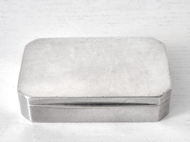 SNUSDOSA, CARL AUGUST SJÖLANDER, landsbygdsguldsmed i HADERSLEV amt 1854-71