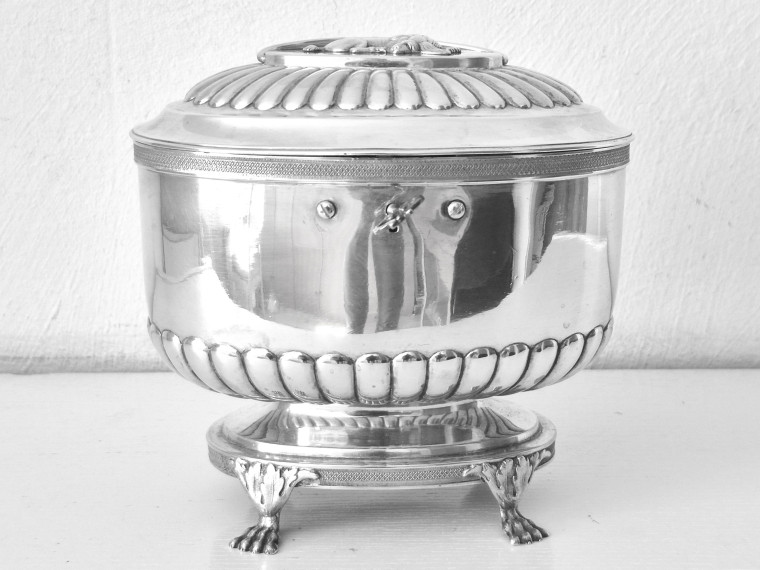 SOCKERSKRIN, EMPIRE, JOH FR BJÖRNSTEDT STHLM 1824