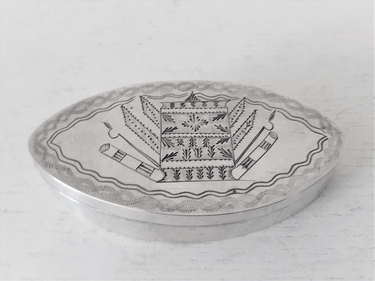 SNUSDOSA, E SÖDERHOLM HÄRNÖSAND trol 1828