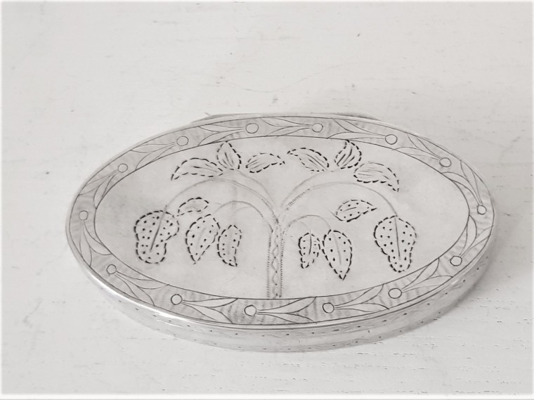 SNUSDOSA, GR SUNDBOM HÄRNÖSAND 1826