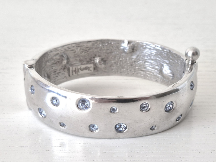 ARMRING, YVES SAINT LAURENT, FRANKRIKE sent 1900-TAL